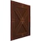 Ekena Millwork 19 5/8in. W x 19 5/8in. H Xander EnduraWall Decorative 3D Wall Panel Covers 2.67 Sq. Ft. WP20X20XADRU - alternate 6